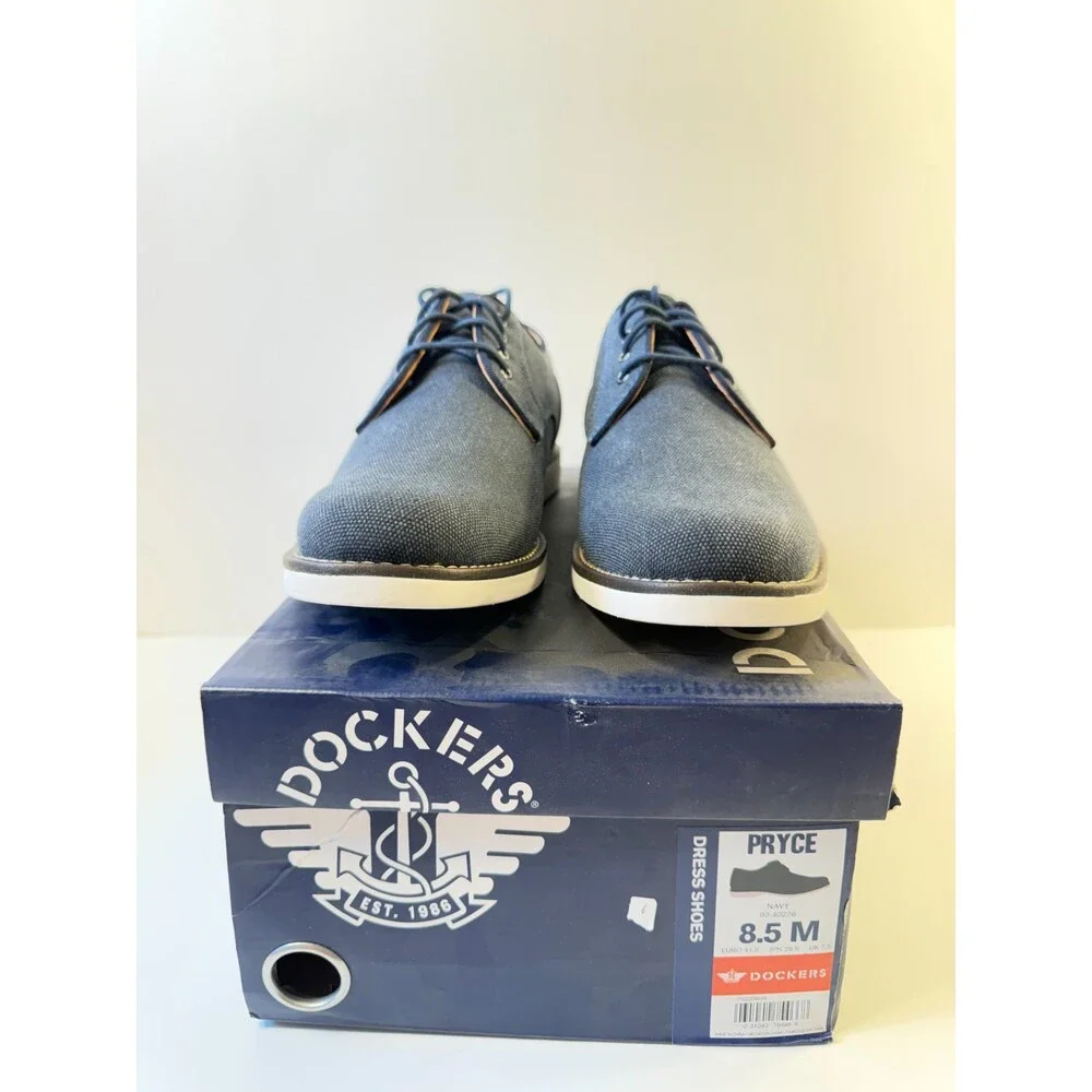 Dockers Mens Casual Dress Shoes Blue US 8.5
